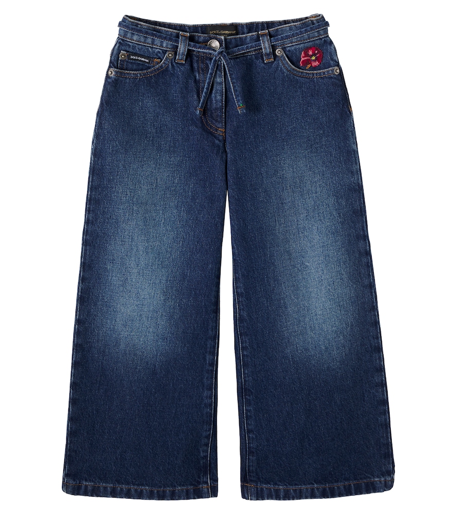 Jeans a gamba larga