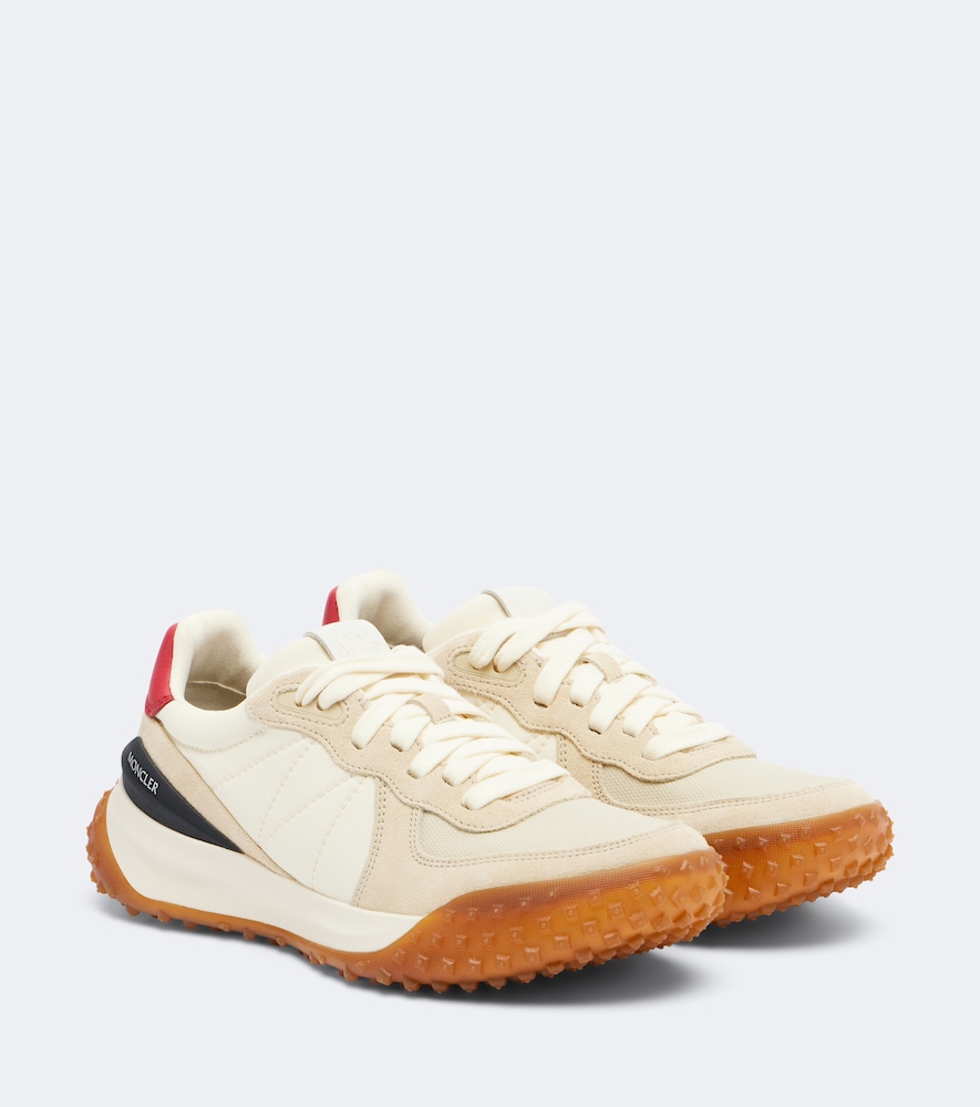 MONCLER Moncler Corso suede-trimmed sneakers　モンクレール コルソ スエードトリム スニーカー