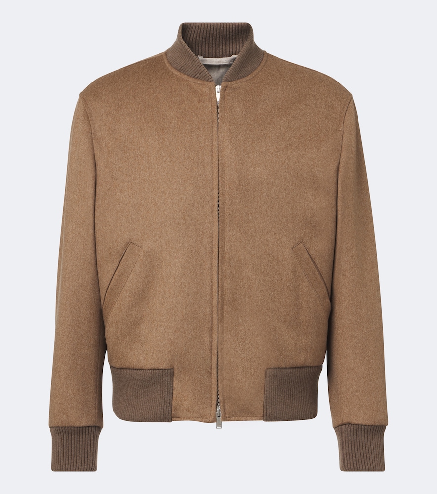 Bomber in pura lana vergine