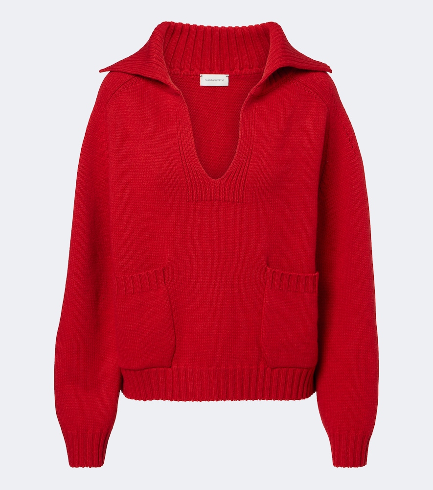 Magda Butrym Polo en laine et cachemire 1395€
