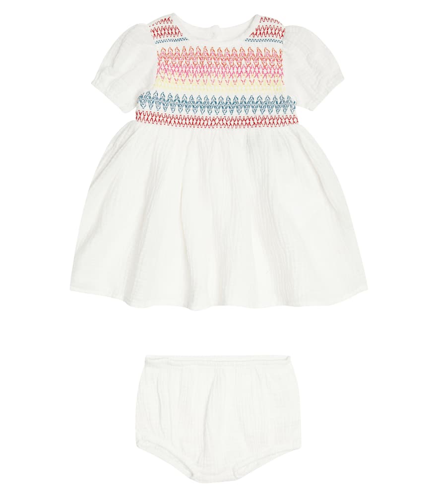 Stella McCartney Kids Baby set of cotton dress and bloomers