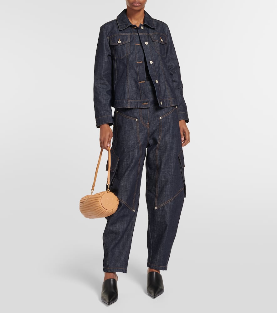 Loewe Schultertasche Bracelet Aus Leder In Warm Desert