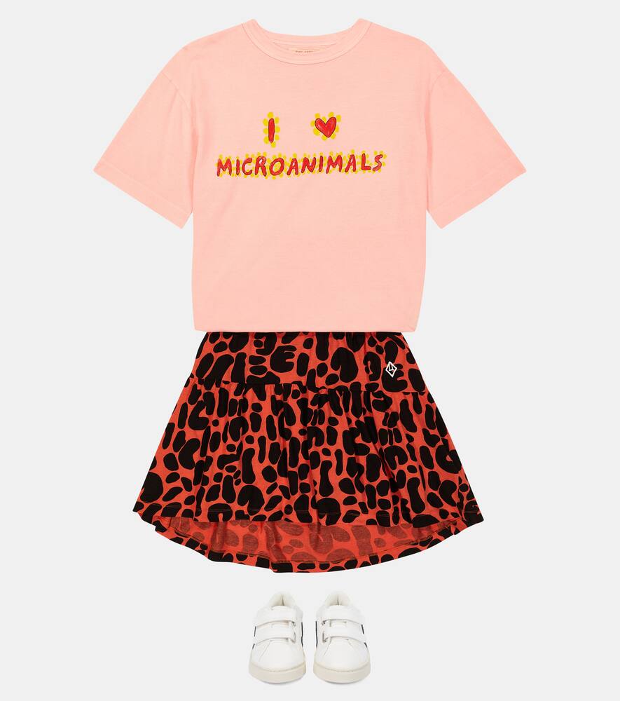 The Animals Observatory Rooster Oversized Cotton T-shirt In Pink