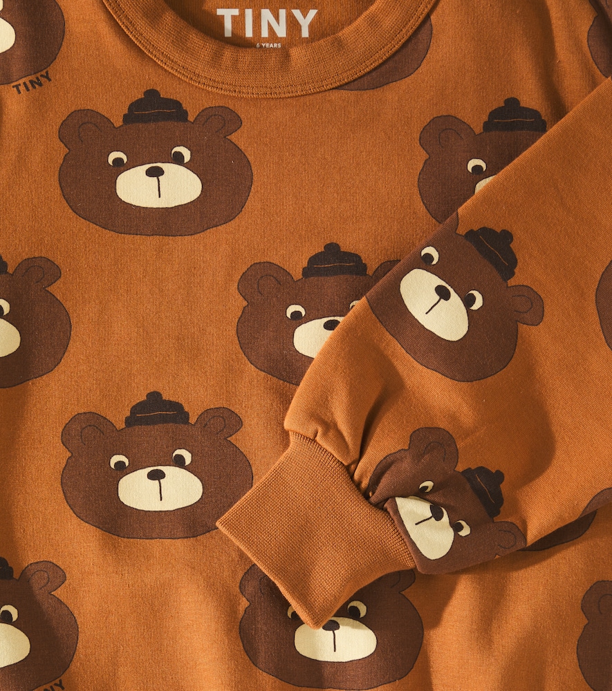  Tinycottons Tinycottons Bears Cotton-blend Jersey Sweatshirt 