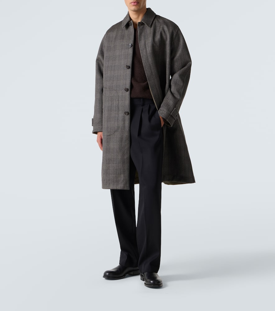 The Row Nobilis Leather Slip-on Shoes In Black