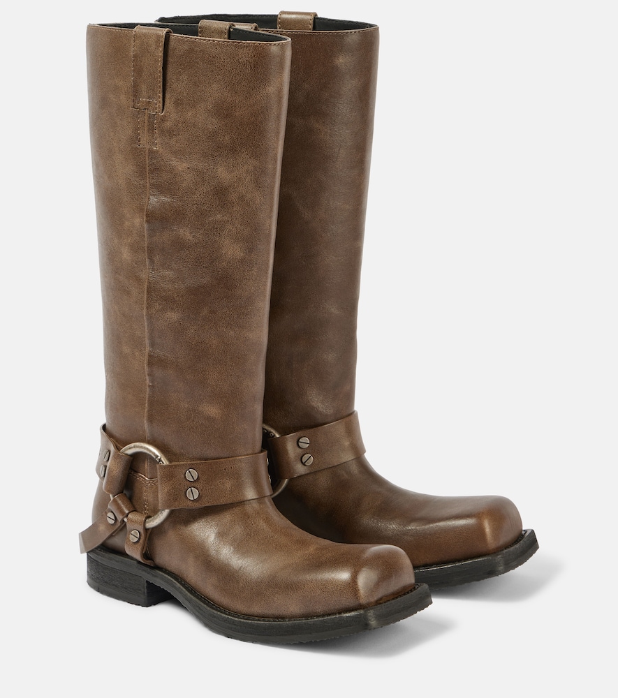 Acne Studios Bottes motard en cuir 1100 €