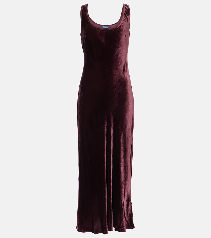 Polo Ralph Lauren Velvet maxi dress