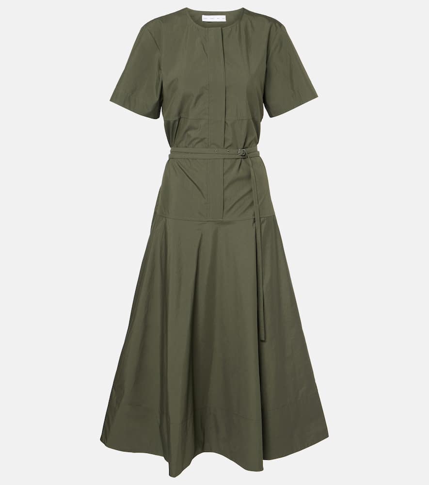 Proenza Schouler White Label Elizabeth cotton-blend midi dress