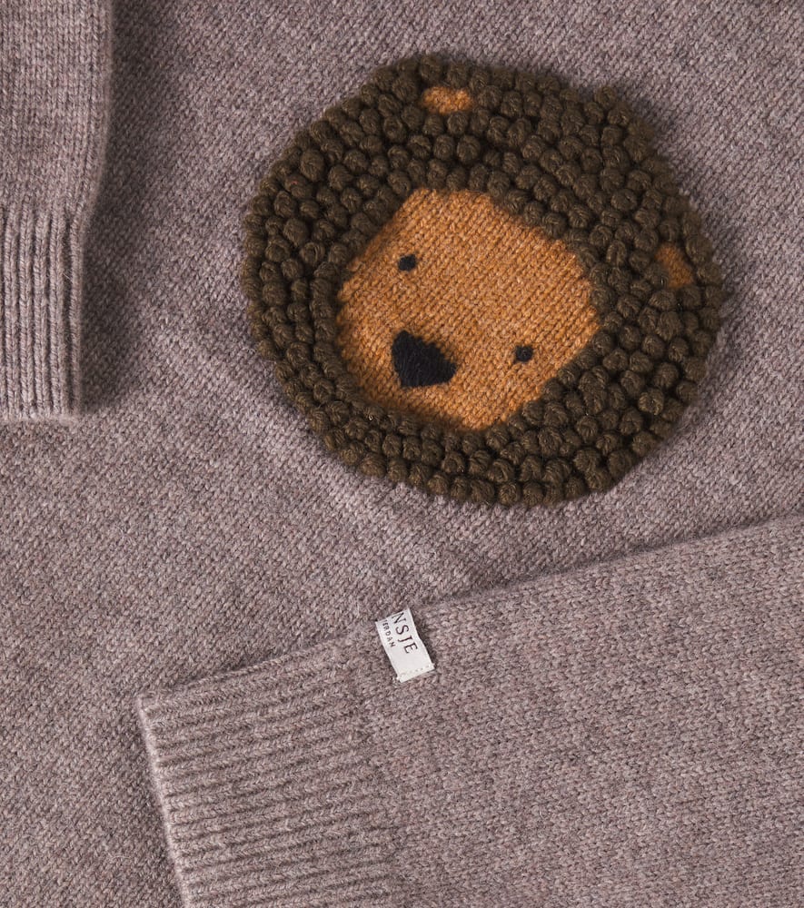 Donsje Denn Wool Sweater In Brown