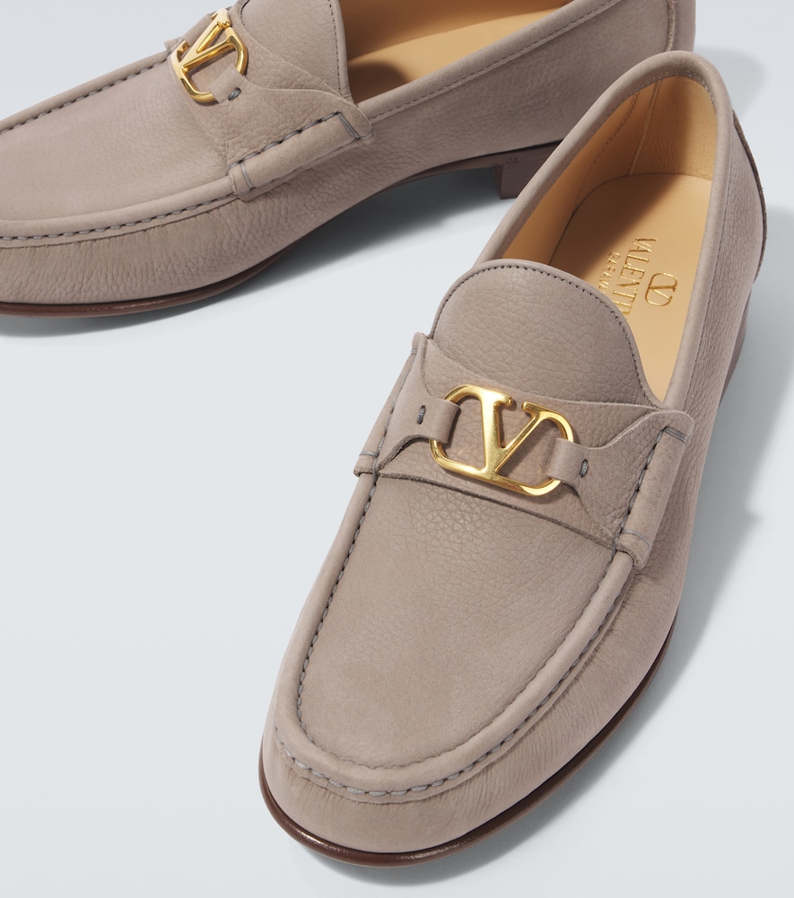 Valentino Garavani Valentino Garavani Loafers Vlogo Aus Leder 