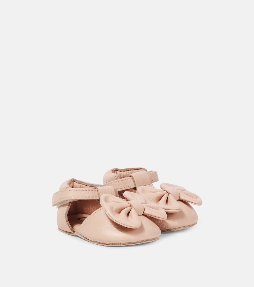 Donsje Baby Meau bow-detail leather sandals