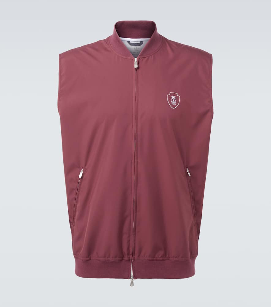 Brunello Cucinelli Logo vest