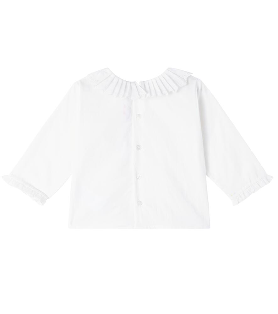 Bonpoint Baby Joliette Cotton Top In White
