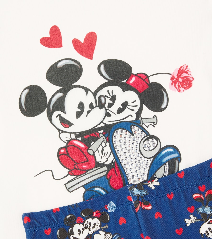  Monnalisa Monnalisa X Disney® Set Aus T-shirt Und Leggings 