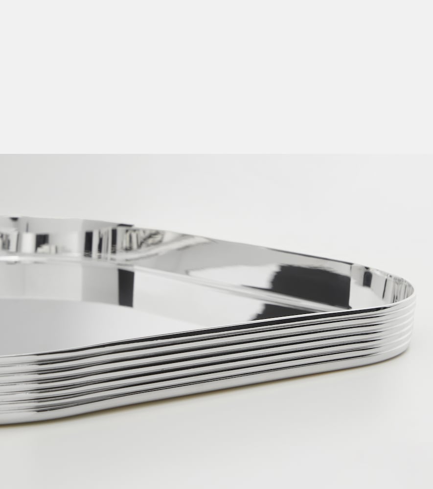  Christofle Christofle K + T Silver-plated Tray 