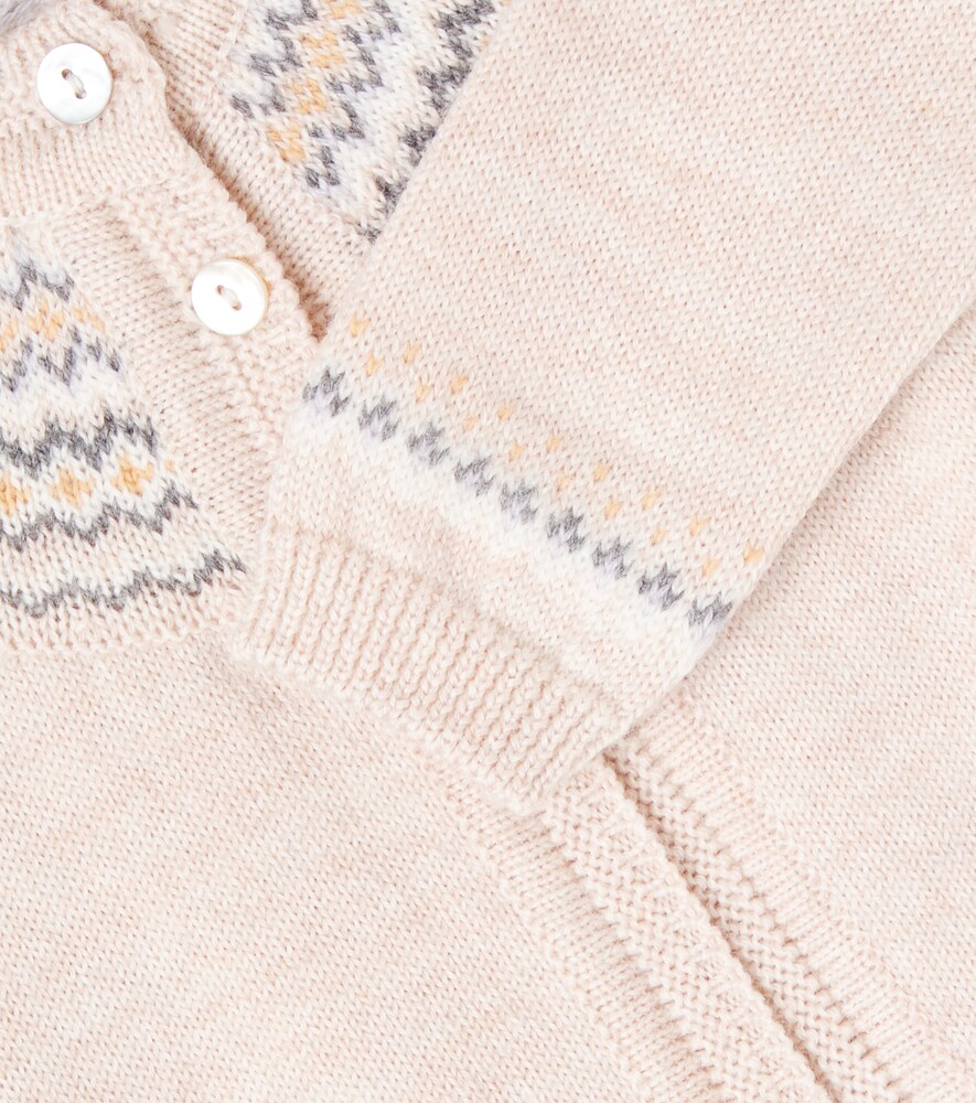  La Coqueta La Coqueta Baby Cardigan Lucino Aus Wolle 
