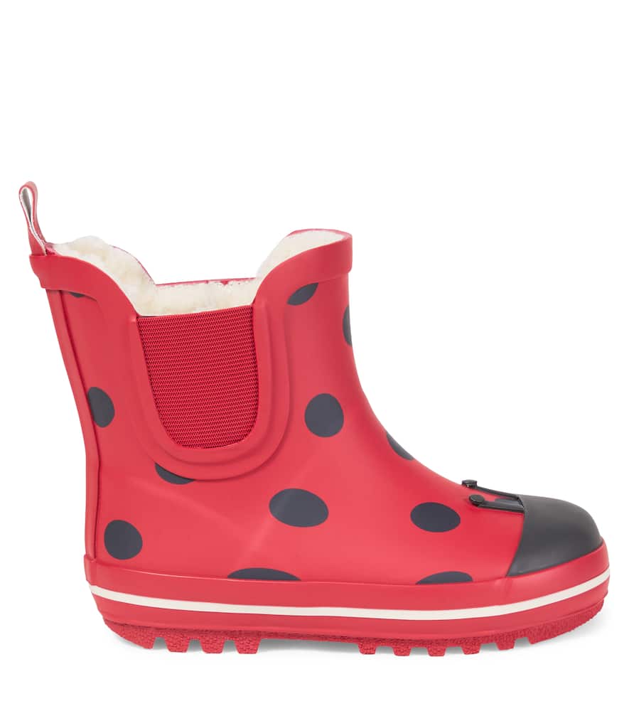 Konges Slojd Konges Sløjd Cinelle Printed Rain Boots In Red