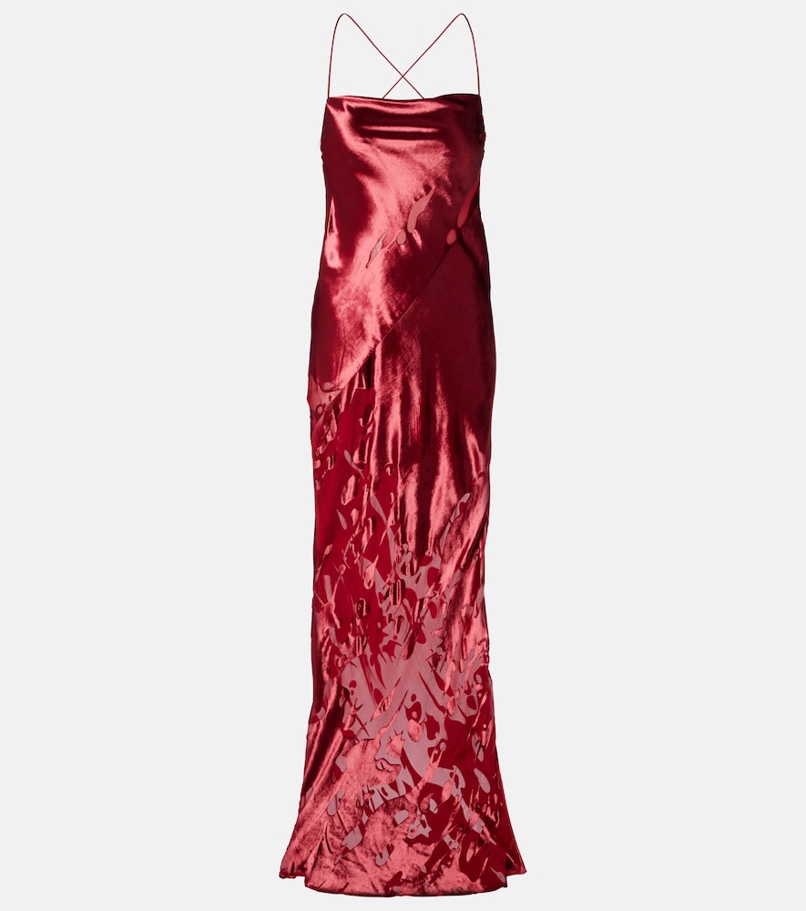 The Sei Open-back gown