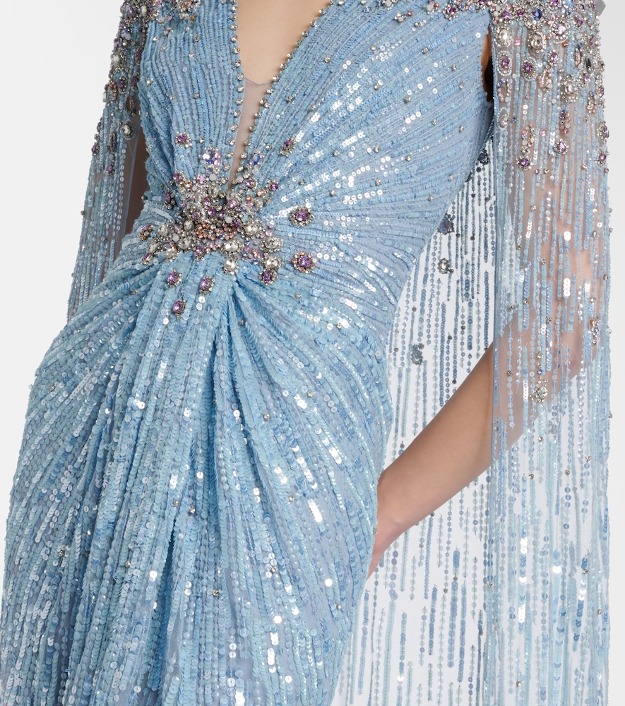  Jenny Packham Jenny Packham Verzierte Robe Symphony 