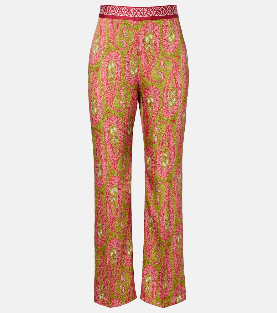 Etro Paisley bootcut pants　エトロ ペイズリー ブーツカット パンツ Etro