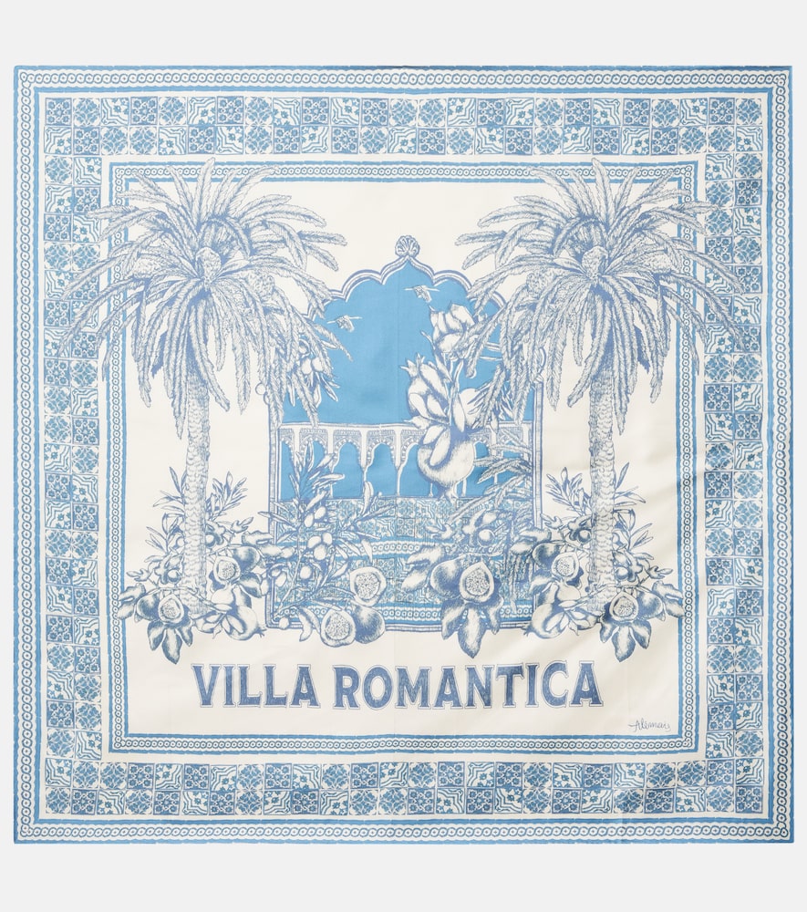 Alemais Alémais Villa Romantica silk scarf