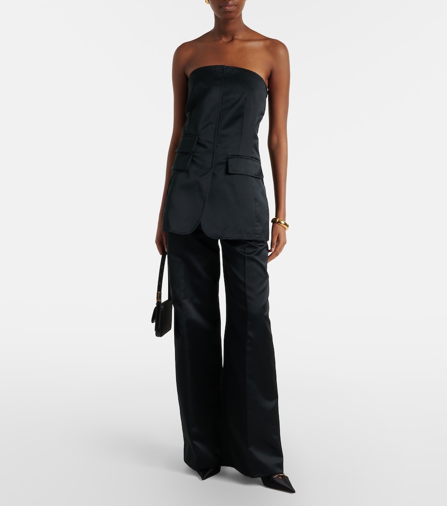 The Frankie Shop Luma satin top