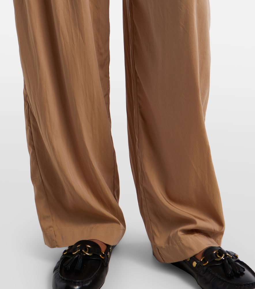  Isabel Marant Isabel Marant Inaya Layered Wide-leg Pants 