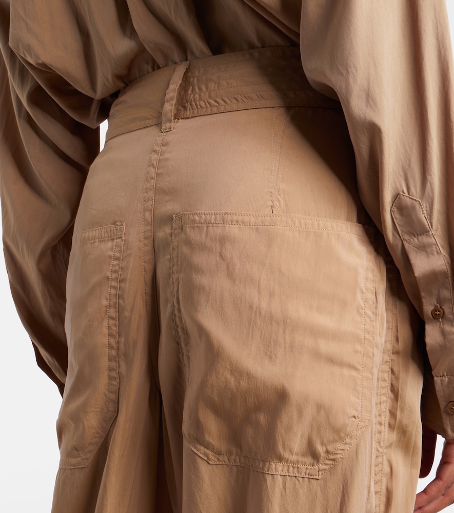  Isabel Marant Isabel Marant Inaya Layered Wide-leg Pants 