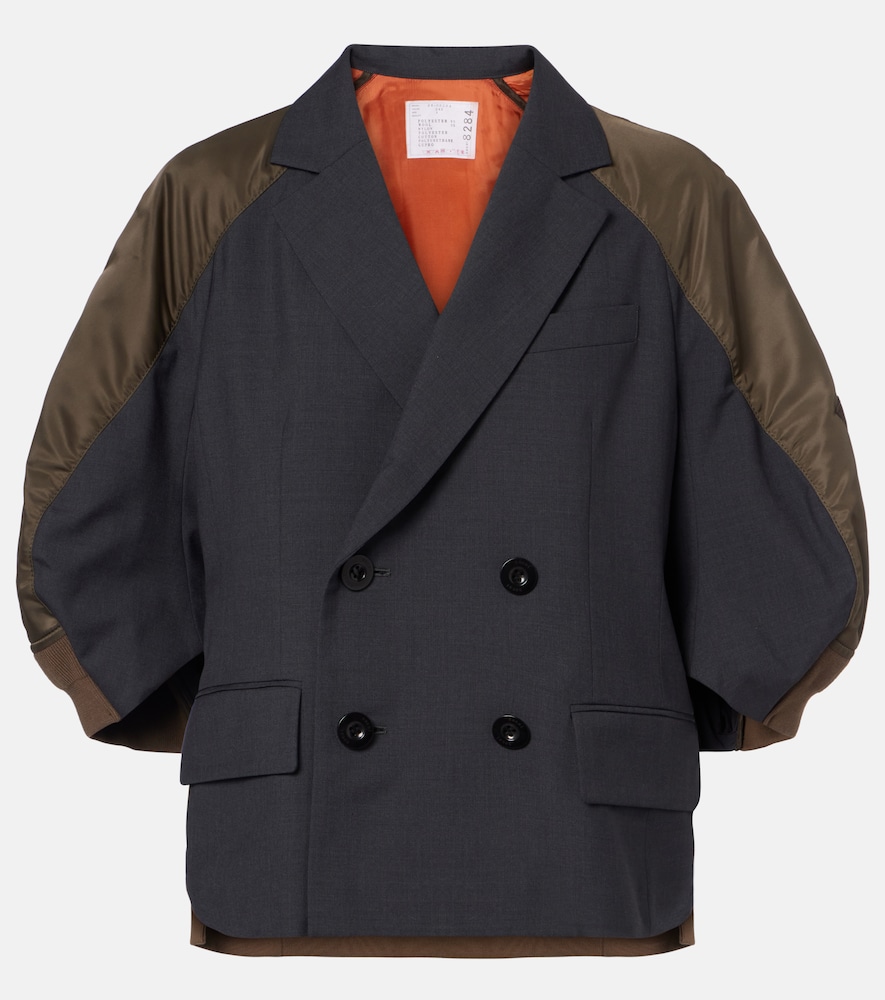 Sacai Paneled jacket