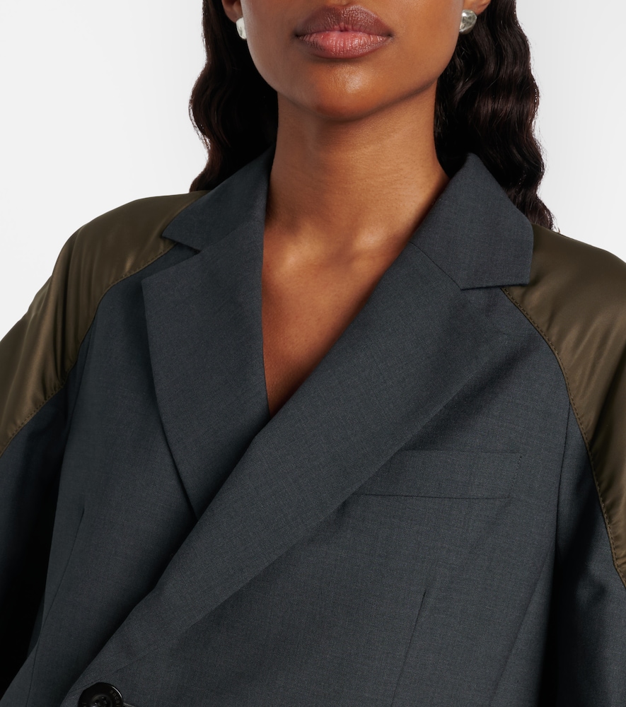  Sacai Sacai Paneled Jacket 