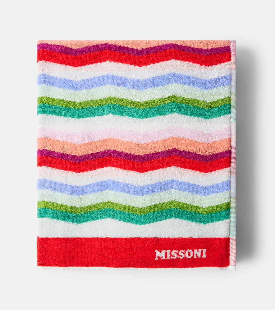 Missoni Unisex Multicoloured Wave Cotton Terry Beach Towel - Mytheresa