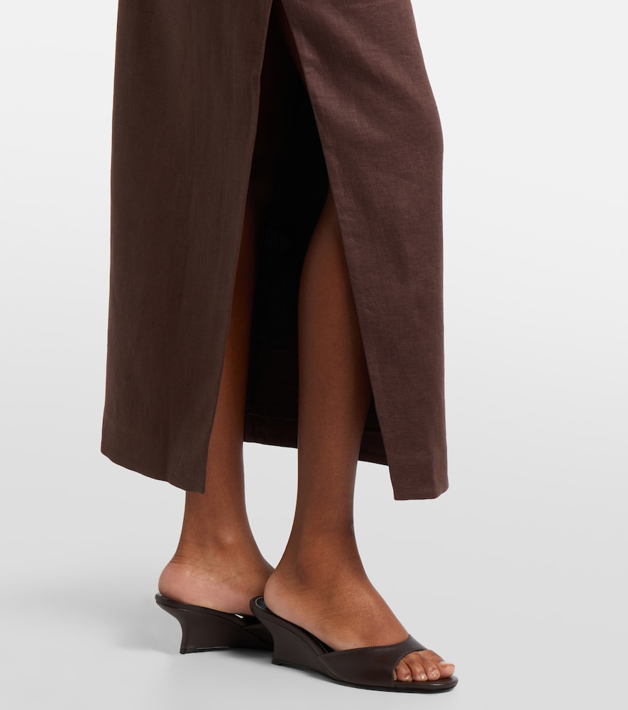 Linen Midi