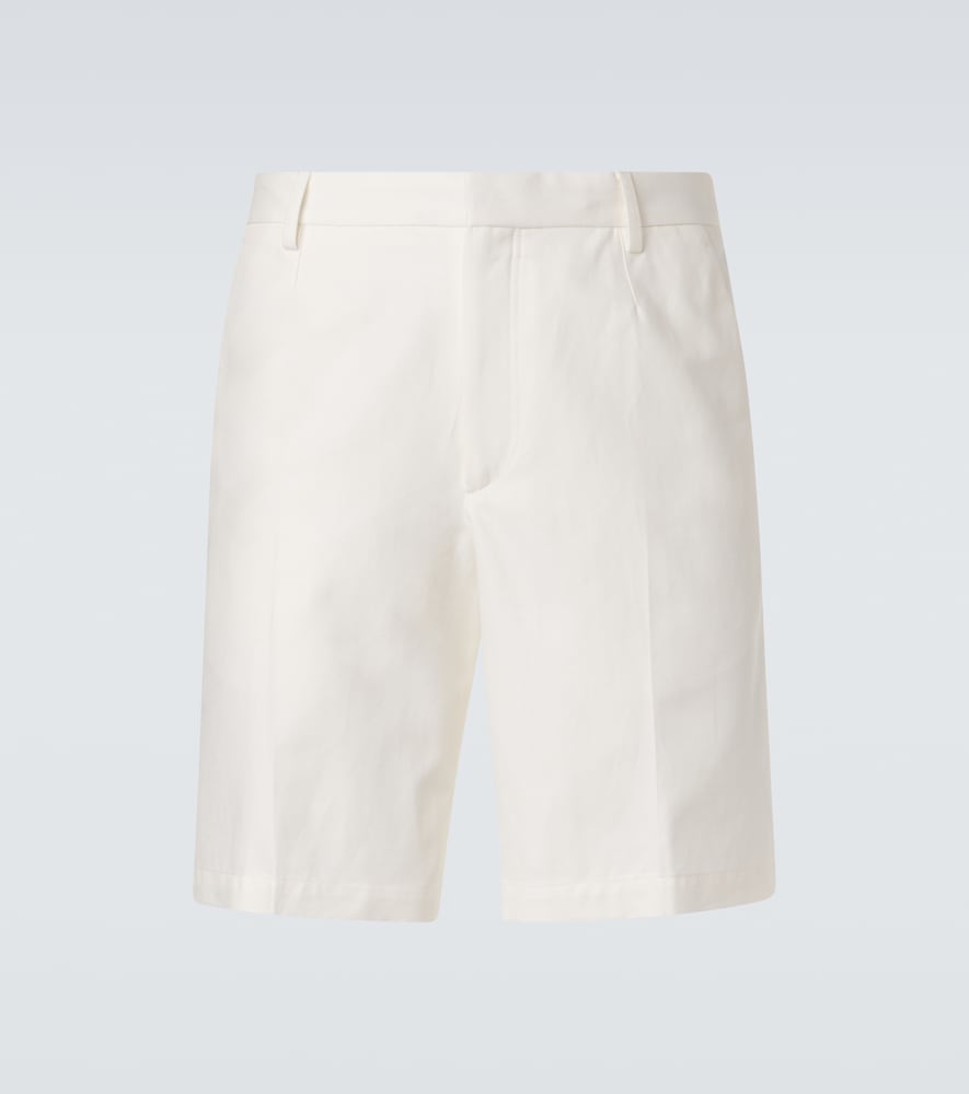 Zegna Cotton and linen shorts