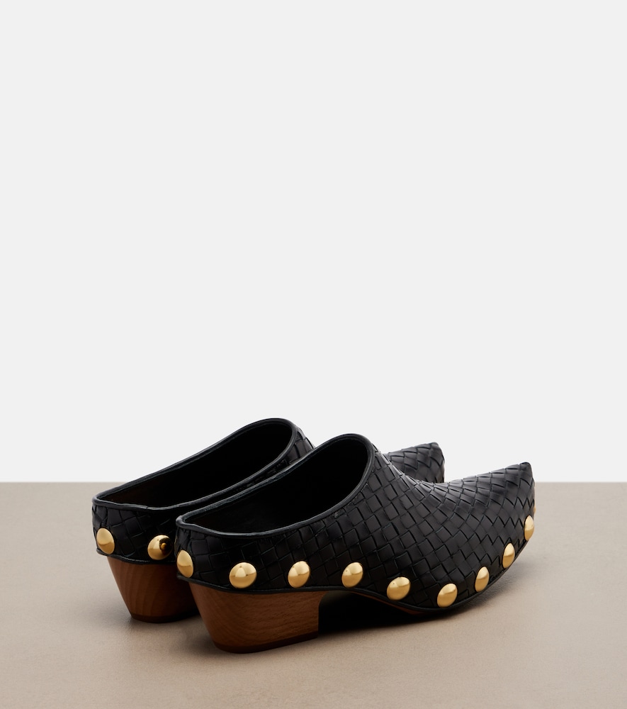  Bottega Veneta Bottega Veneta Clogs Gondola Aus Leder 