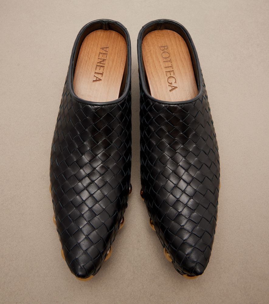  Bottega Veneta Bottega Veneta Clogs Gondola Aus Leder 
