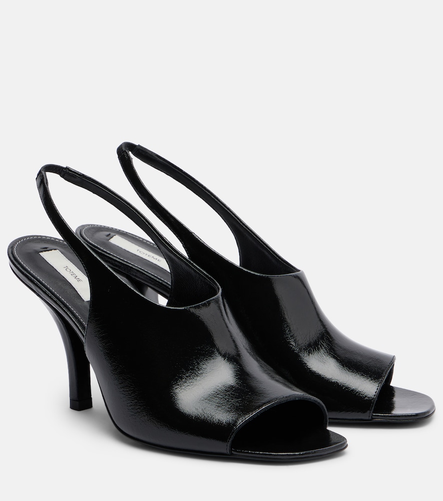 Toteme Leather slingback sandals