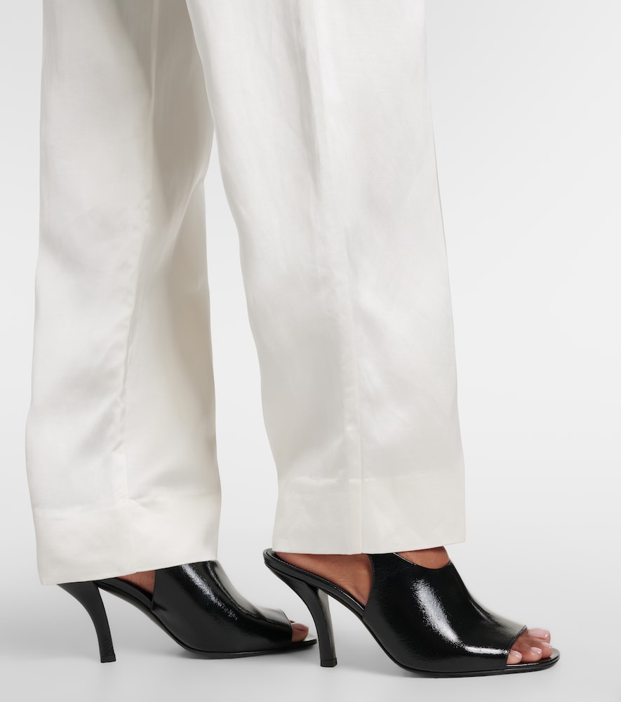 Toteme Leather slingback sandals