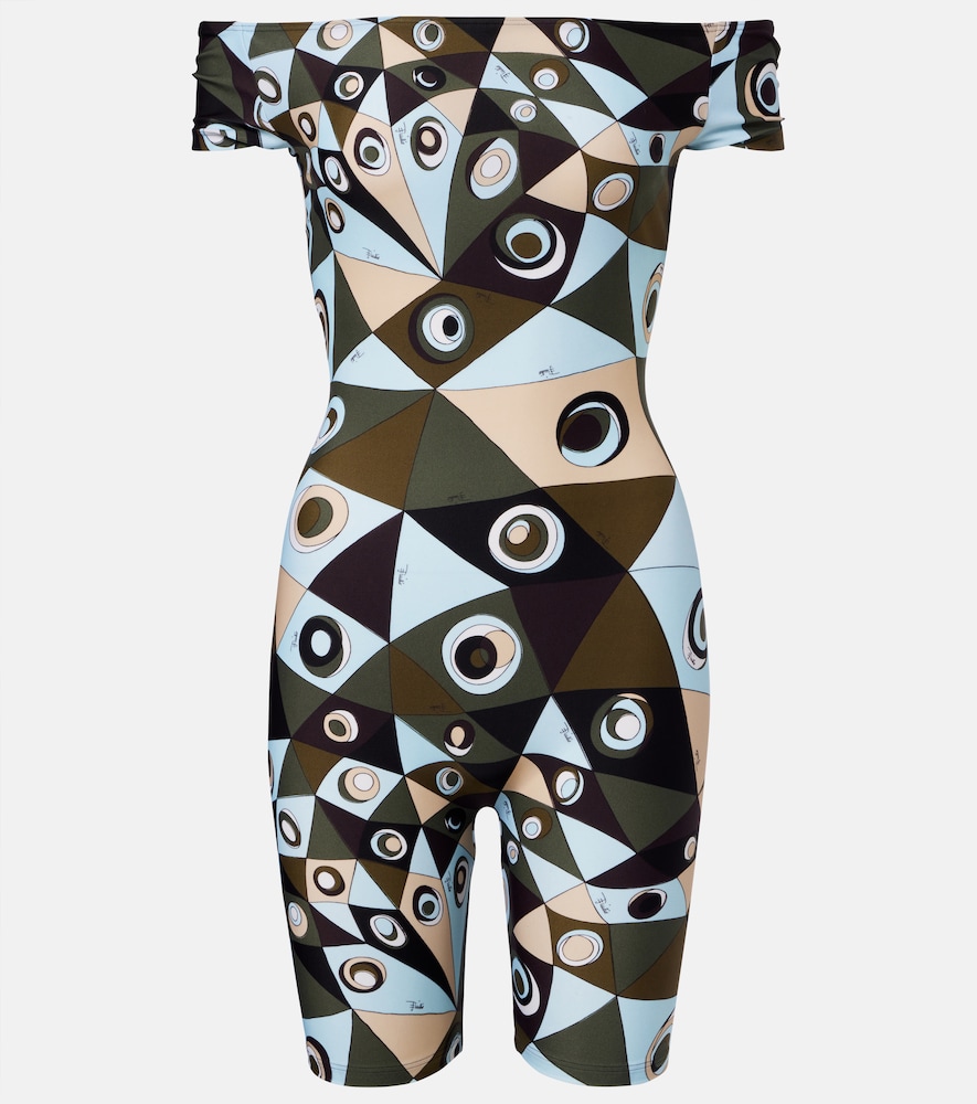 Pucci Occhi off-shoulder jumpsuit