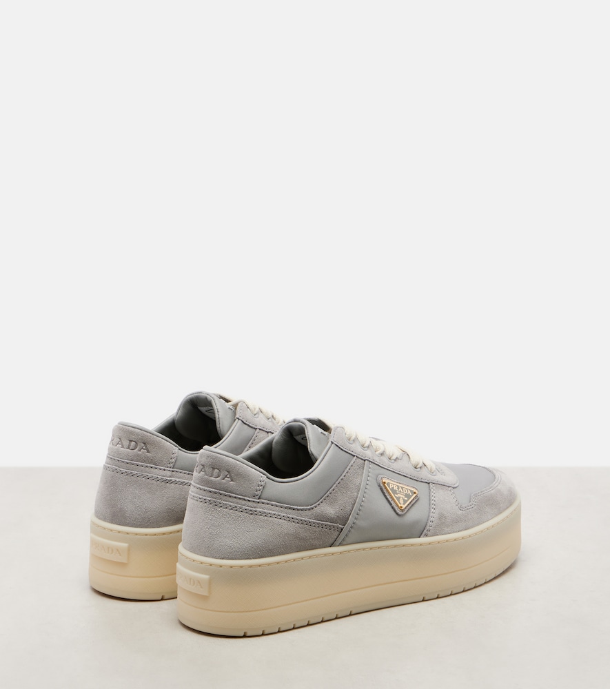  Prada Prada Plateau-sneakers Downtown Aus Re-nylon 