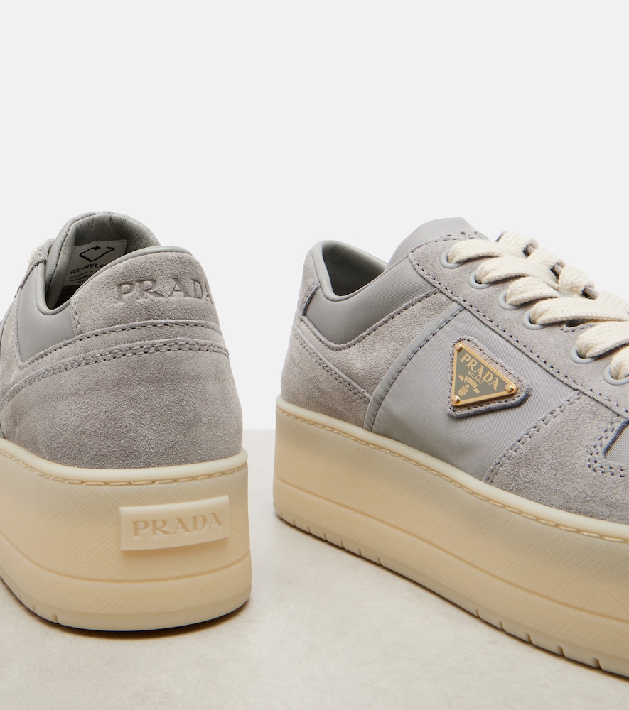 Downtown Re-Nylon Platform Sneakers