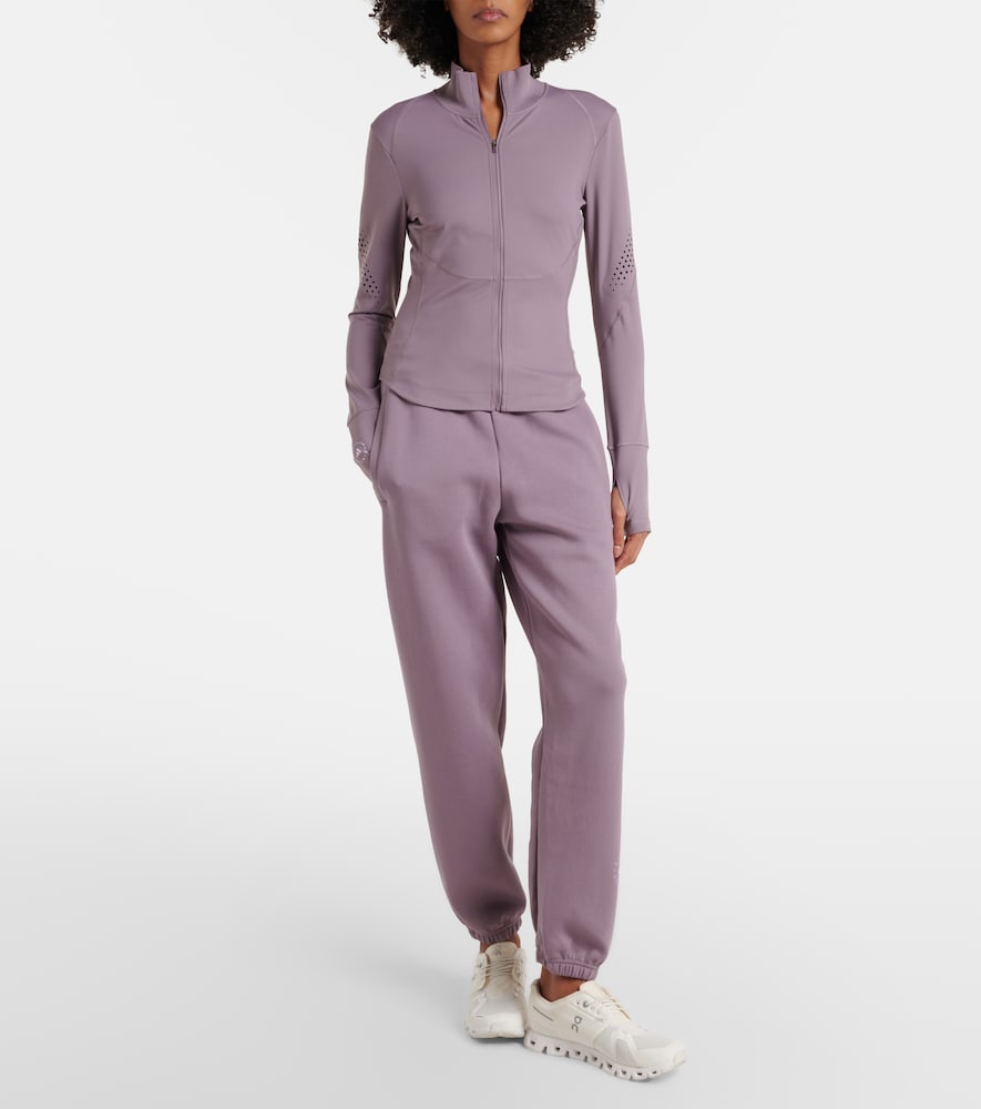 Adidas by Stella McCartney Logo cotton-blend sweatpants