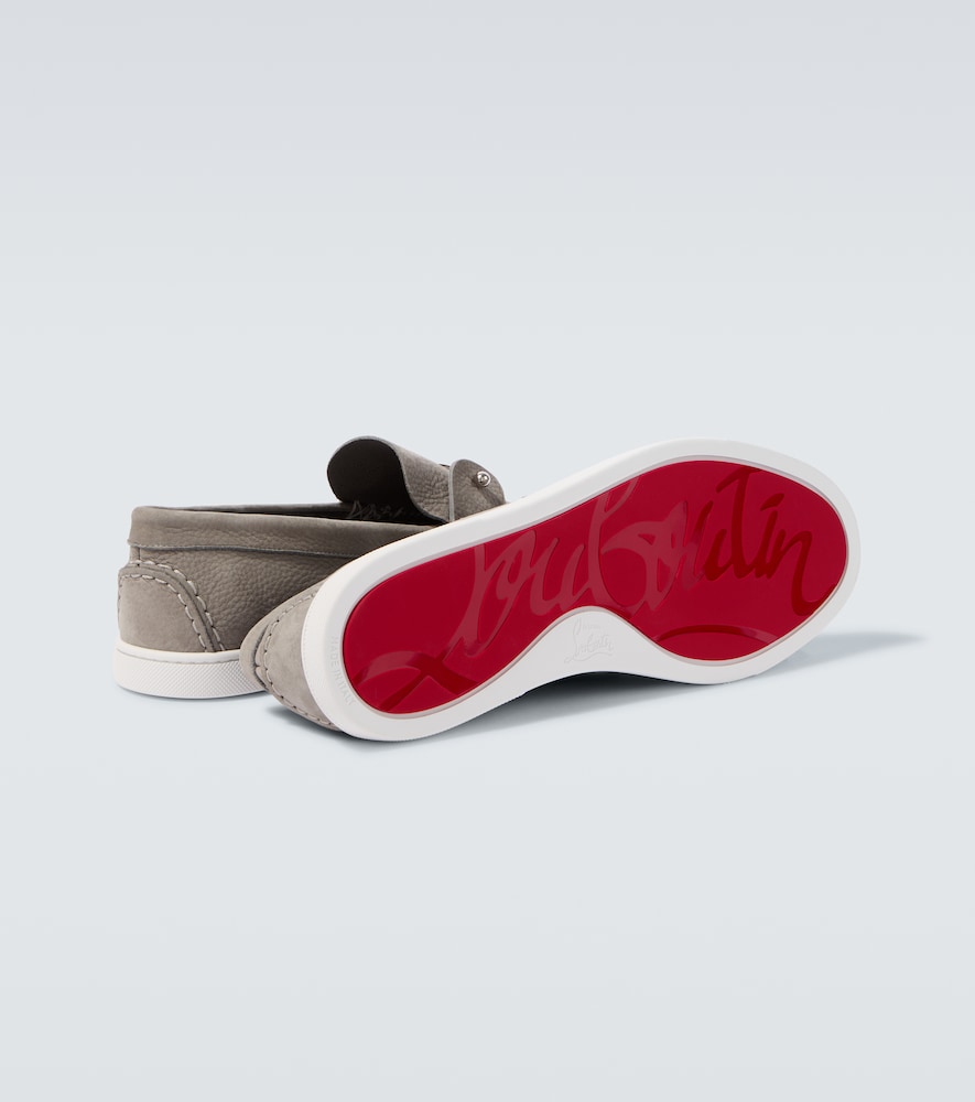 Chambeliboat Leather Slip-On Shoes