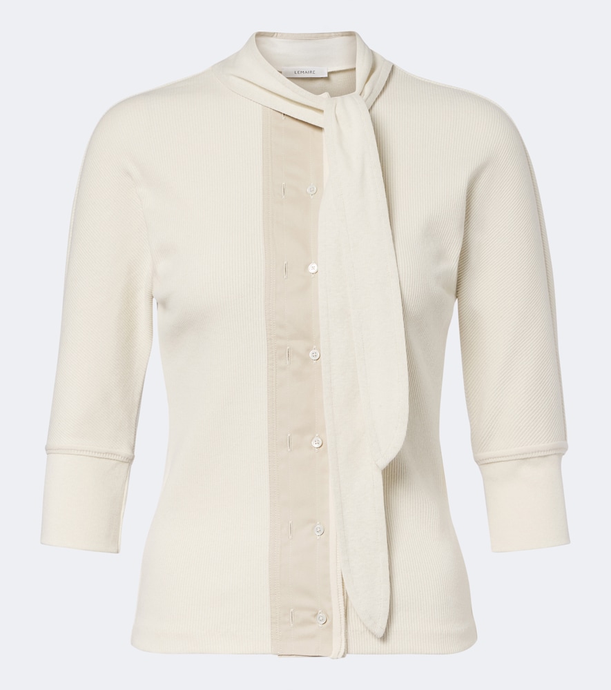 Lemaire Top en coton et lin