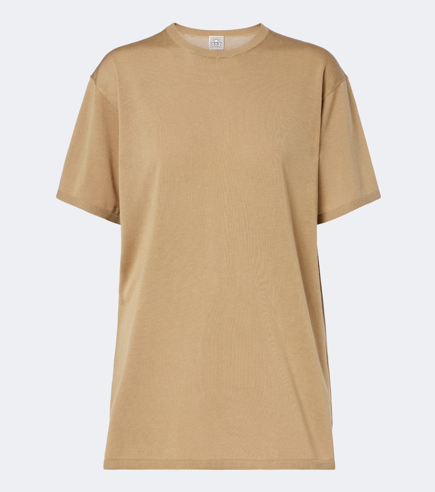 Gestricktes T-Shirt