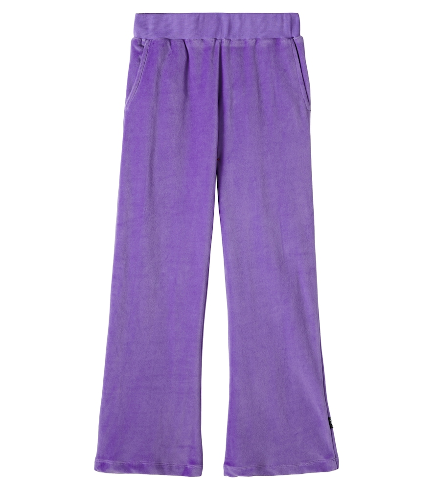 Molo Purple Adoria Cotton-Blend Sweatpants Y Size 15 - Mytheresa