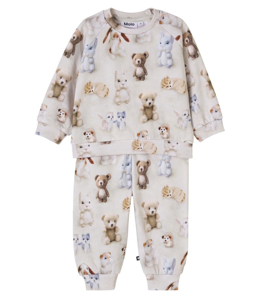 Baby – Felpa Disc e pantaloni Simeon in cotone