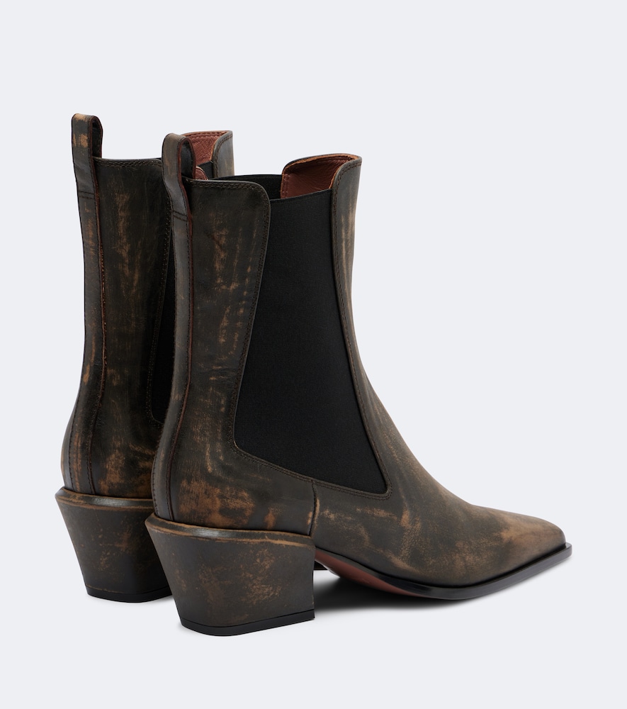 Bettina Leather Chelsea Boots