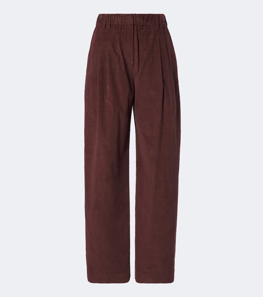 Brunello Cucinelli Pantalon ample Monili en coton et cachemire 1850 €
