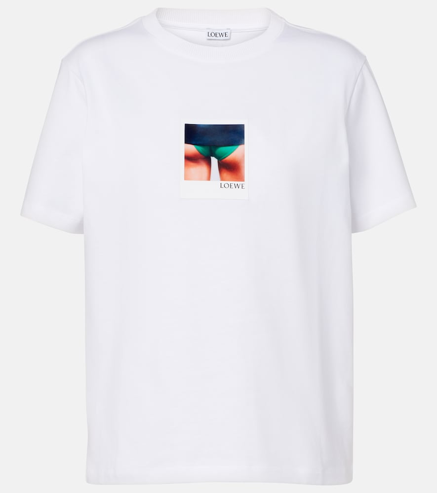 T-shirt in cotone con stampa
