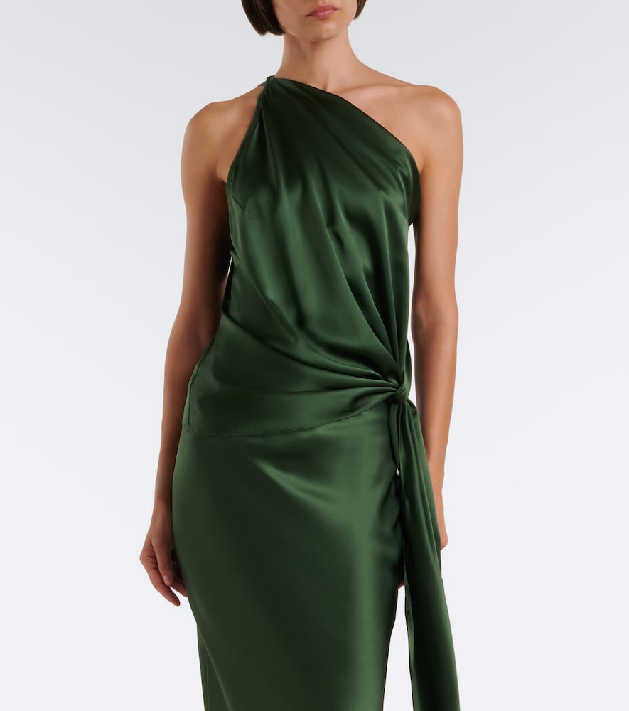 Draped One-Shoulder Top